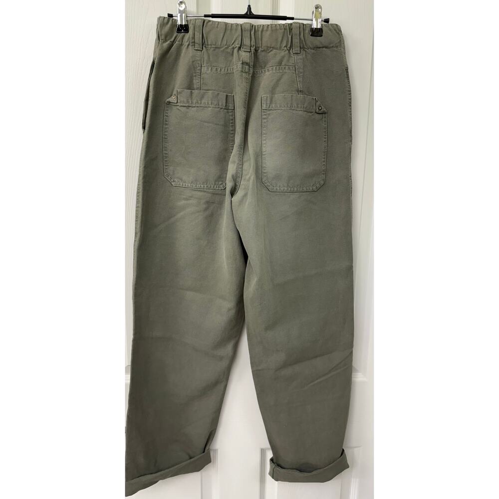 Free People We The Free XS Hayden army high waist green cargo utility pants NWOT - Picture 3 of 9